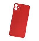 Стекло задней крышки для Apple iPhone 11 (широкий вырез под камеру) красное