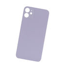 Стекло задней крышки для Apple iPhone 11 (широкий вырез под камеру) фиолетовое