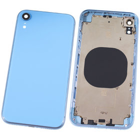 Задняя крышка + рамка / голубой корпус в сборе для Apple iPhone XR (A2106)