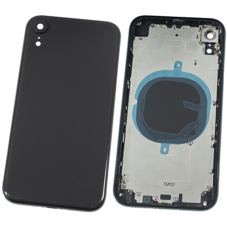 Задняя крышка + рамка для Apple iPhone XR / черный корпус в сборе