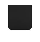 Задняя крышка / черный (широкий вырез под камеру) для Apple iPhone 12