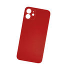 Задняя крышка / красный (широкий вырез под камеру) для Apple iPhone 12