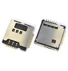 Разъем Mini-Sim+MicroSD для Samsung La Fleur GT-S5230
