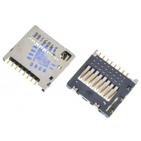 Разъем MicroSD 11-12mm x 11-12mm x 1,4mm KA-052