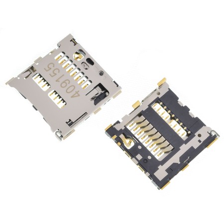 Разъем MicroSD 16-17mm x 15-16mm x 1,3mm Huawei Ascend P6 KA-152