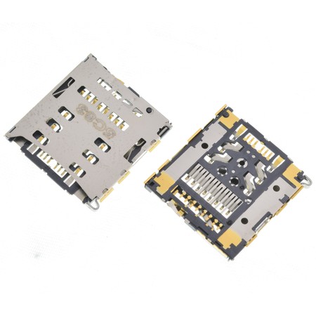 Разъем Nano-Sim+MicroSD 17-18mm x 16-17mm x 1,3mm Huawei Ascend Mate 7 (MT7-L09) KA-149