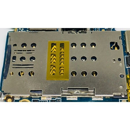Разъем Micro-Sim+MicroSD 30-31mm x 19-20mm x Oukitel K6000 Pro