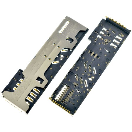 Разъем Mini-Sim+Micro-Sim+MicroSD для DEXP Ixion ES550 Soul 3 Pro