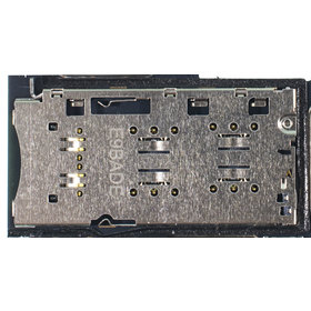 Разъем Nano-Sim+MicroSD для OPPO A9 2020 (CPH1941)